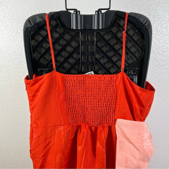 Future Collective Women’s Red and Pink Dress with Bow Size XL - Picture 5 of 10